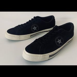 Converse neighborhood black suede men’s shoes